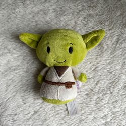 Yoda Star Wars 3" Stuffed Hallmark Itty Bittys Plush Toy Collectible So Cute! 