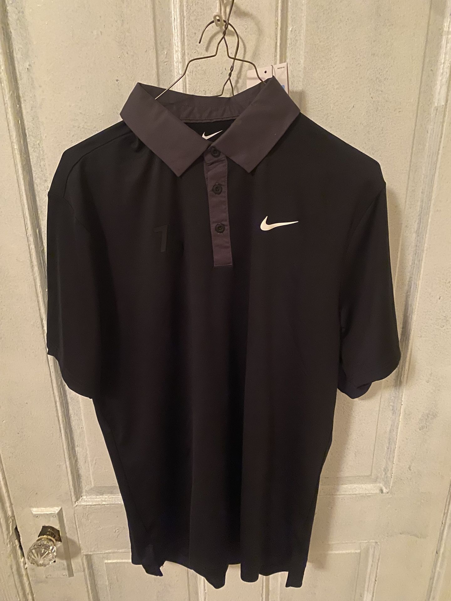 76ers All Black Nike Dri- Fit