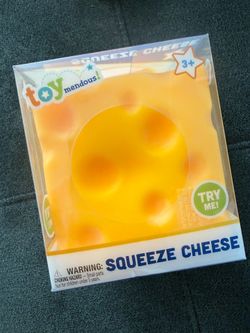 Jumbo cheese squishy