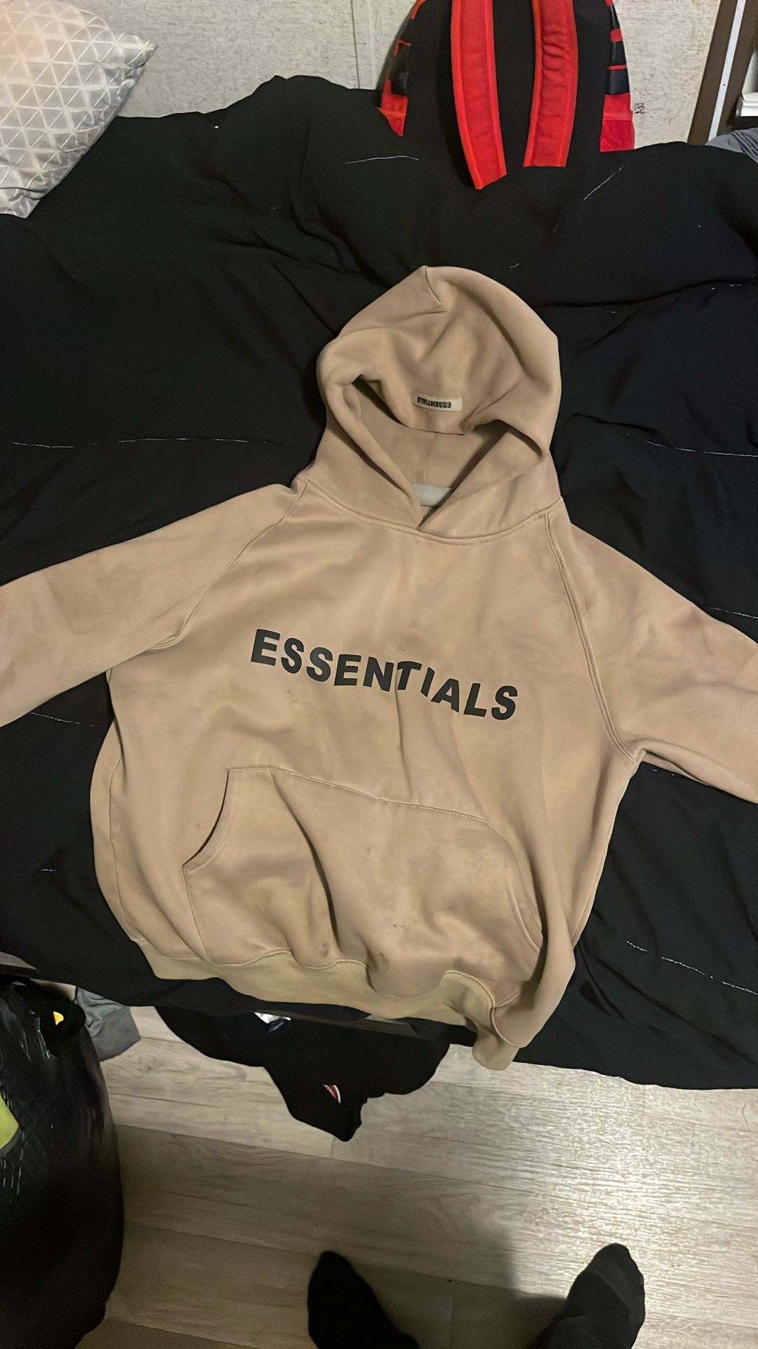 Essentials Hoodie (Light Brown)