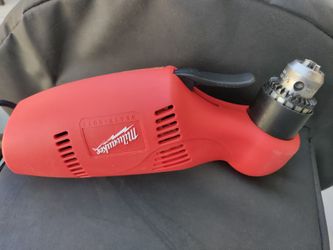 Milwaukee 3/8” Right Angle Reversing Variable Speed Corded Drill # 0375-1
