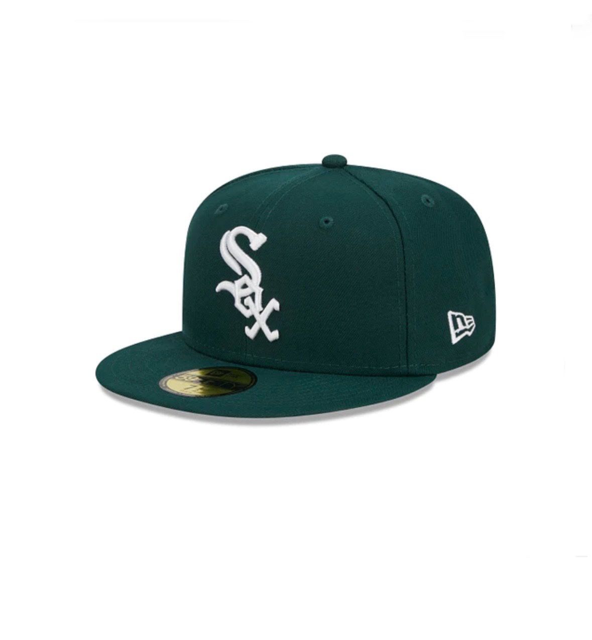 New Era Fitted Dark Green NY Chicago White Sox Cap 7 1/4 Aime Leon Dore Kith