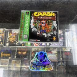 Crash Bandicoot Ps1 $45 Gamehogs 11am-7pm