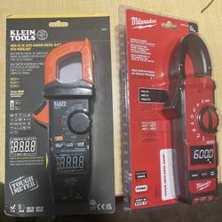 Milwaukee 600A Clamp Meter For HVAC/R,Klein Tools 600A AC/DC Auto-Ranging Clamp Meter With Worklight
