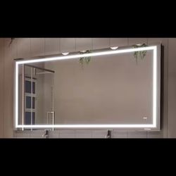 96 X 40 Led Bathroom Mirror