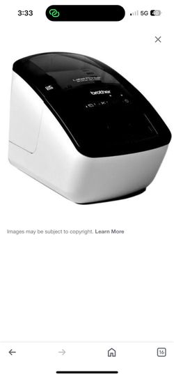 Brother, Shipping label printer with shipping label rolls included