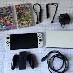 Nintendo Switch OLED / With GAMES!!!