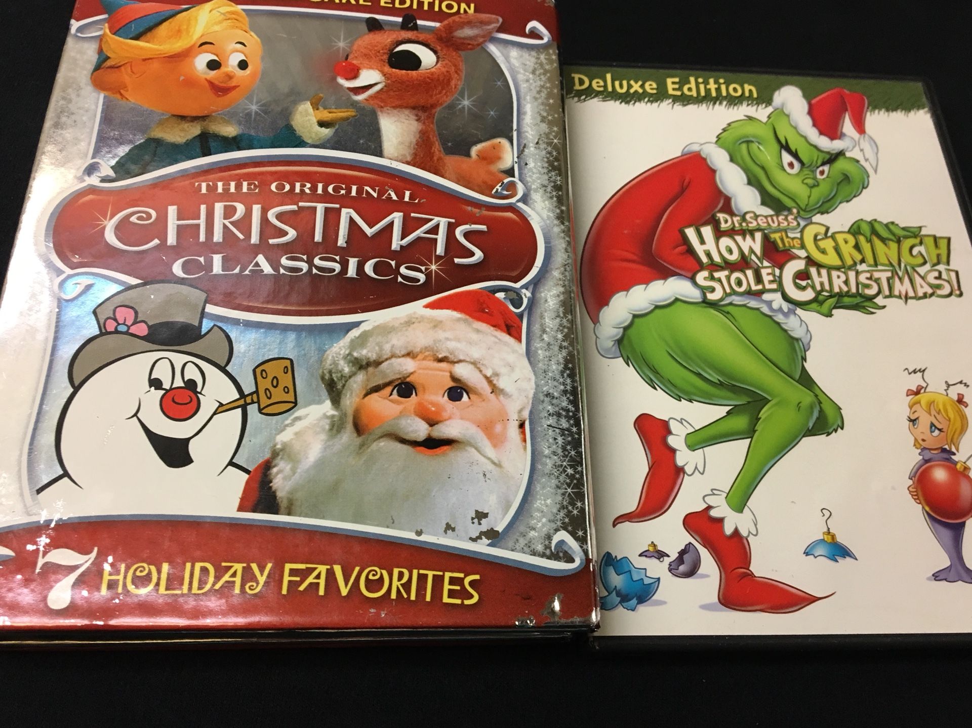 Christmas movie collection grinch ruldolph