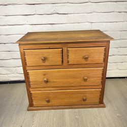 Country Style Solid Wood Dresser Dovetail