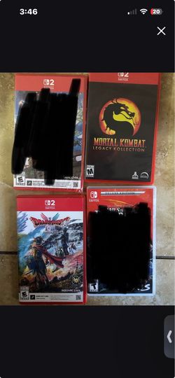 Nintendo Switch Games $40 Each One or 2 for $75 Price Firm