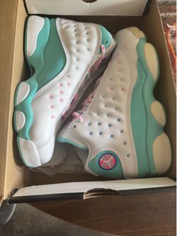 Air Jordan’s retro 13 aurora green