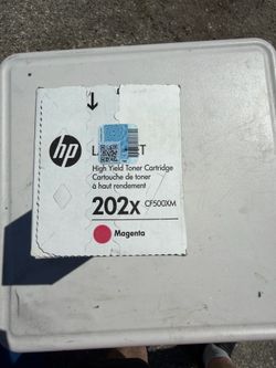 HP 202X OEM Toner – New Sealed – High Yield Magenta
