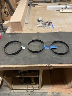 New 85” Bandsaw Blades