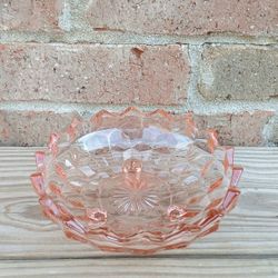 Vintage Colony Whitehall Peach 6" 3-Toed Bon Bon 