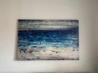 Abstract Seascape Canvas Wall Art