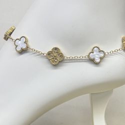 Cloverleaf Anklet Waterproof For Women 🌟🌟🌟