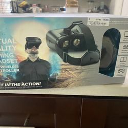 Gaming Headset with Wireless Controller 