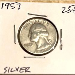 1957 Silver Quarter
