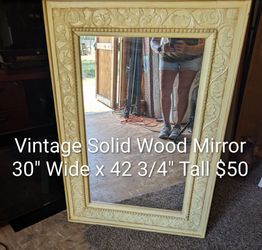 Vintage Large Wall Mirror