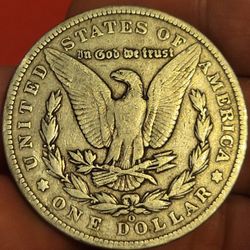 1901-O U.S. Morgan Silver Dollar $1 Nice Details 90% Silver