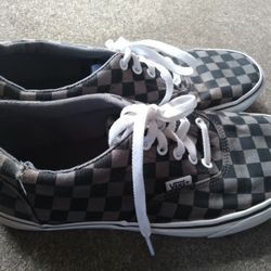 Mens Checkered Van's Size 9.5