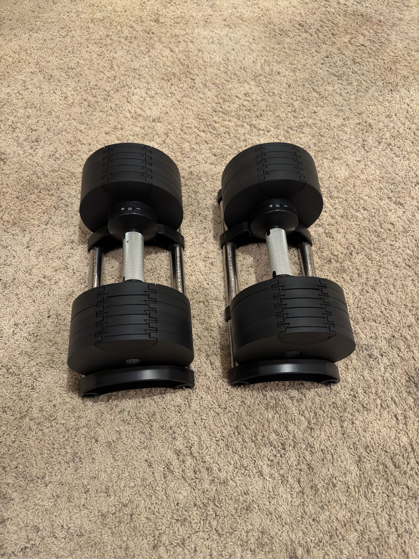 50Ib Adjustable Dumbbells | Home Gym