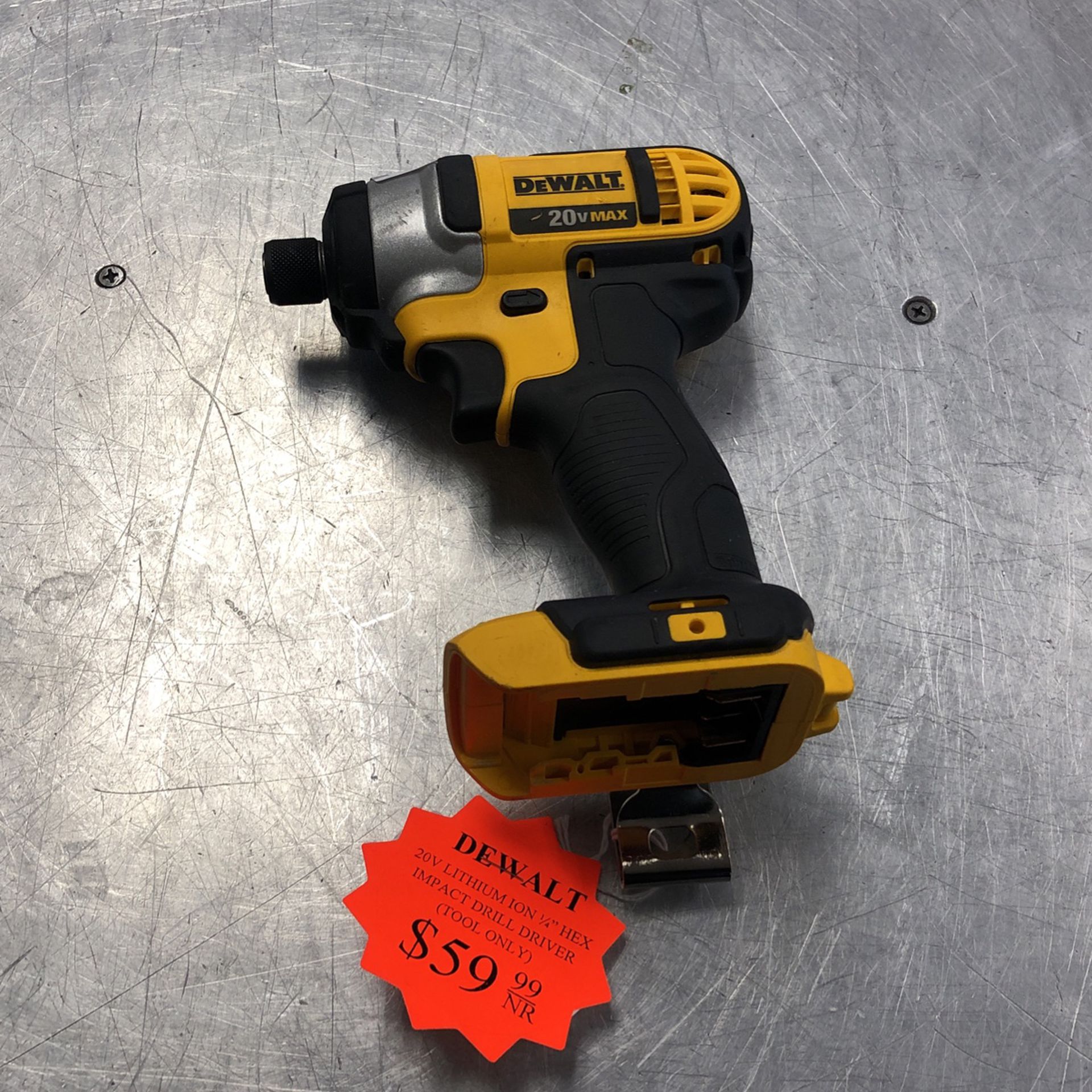 96091 Dewalt DCF885 20v Lithium Ion 1/4” Hex Impact Drill Driver (Tool Only) 549280