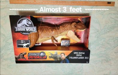 Jurassic World Super Colossal Tyrannosaurus Rex/ Brand New in box