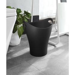 Black Small Plastic Trash Can