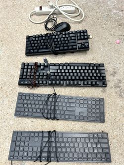 Computer Keyboards, And An Acer Mouse