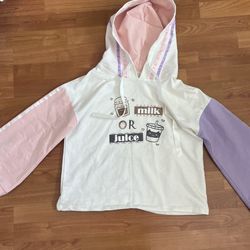 cute cropped hoodie