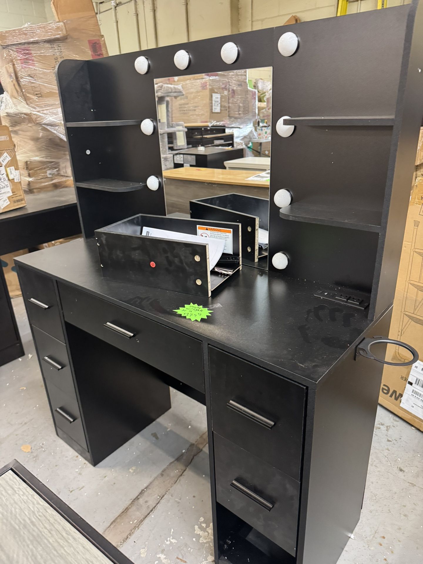 Makeup Vanity Black New