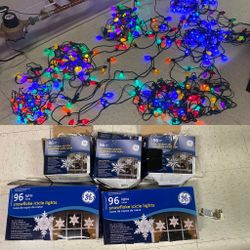 Christmas Lights. Multiple. 