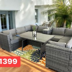 New Inbox Patio Set With Cushions (we Finance And Deliver)
