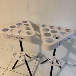 Versapong Portable Beer Pong Table Set – w/ Backpack Case