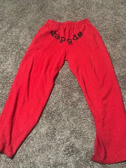 red vvs sp5der pants