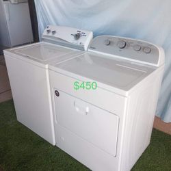 Beautiful Kenmore Washer And Whirlpool Gas Dryer.
