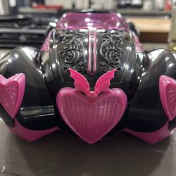 Monster High Doll Draculaura Sweet 1600 Roadster Car Black & Pink 2011 Ga30