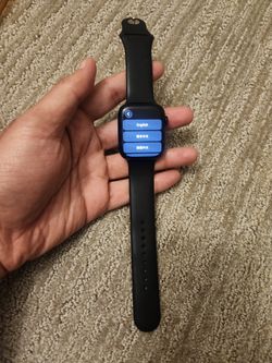 Apple Watch 7 Black 45mm GPS+Cellular