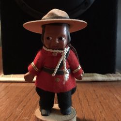 Vintage Canadian Mountie Doll