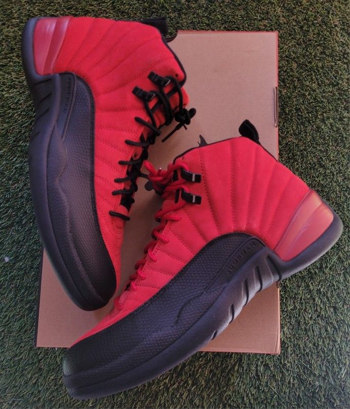 Jordan 12 Reverse Flu Game