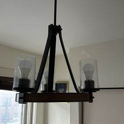 Rustic 3 Light chandelier