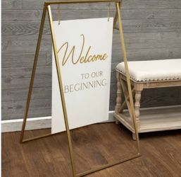 Welcome To Our Wedding Sign 