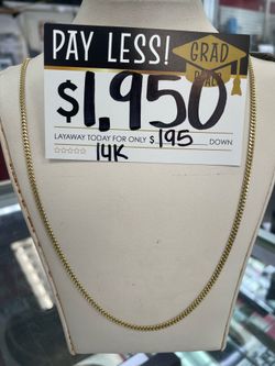 Cuban Link 14k Necklace