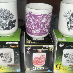 Dragon Ball And Monster Strike Tea Cups