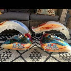 Harley Davidson gas tank and fenders