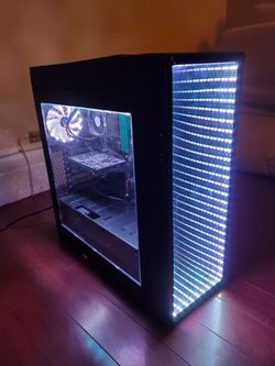 Custom RGB Gaming PC – Infinity Mirror Front Panel