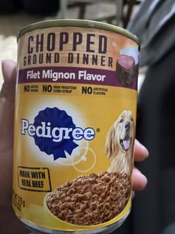 Pedigree Dog Food Cans 9 Cans