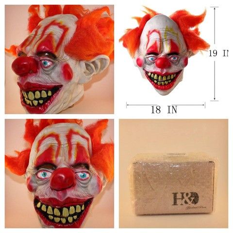 Scary Clown Mask