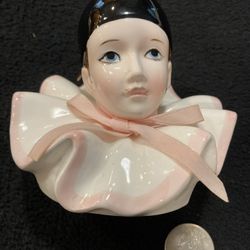 Vintage Pierrot Music Box